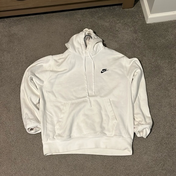 White mens nike hoodie - Picture 1 of 1